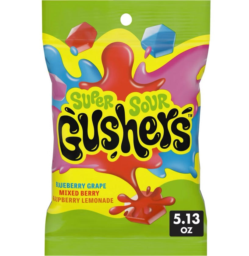 Gushers super sour