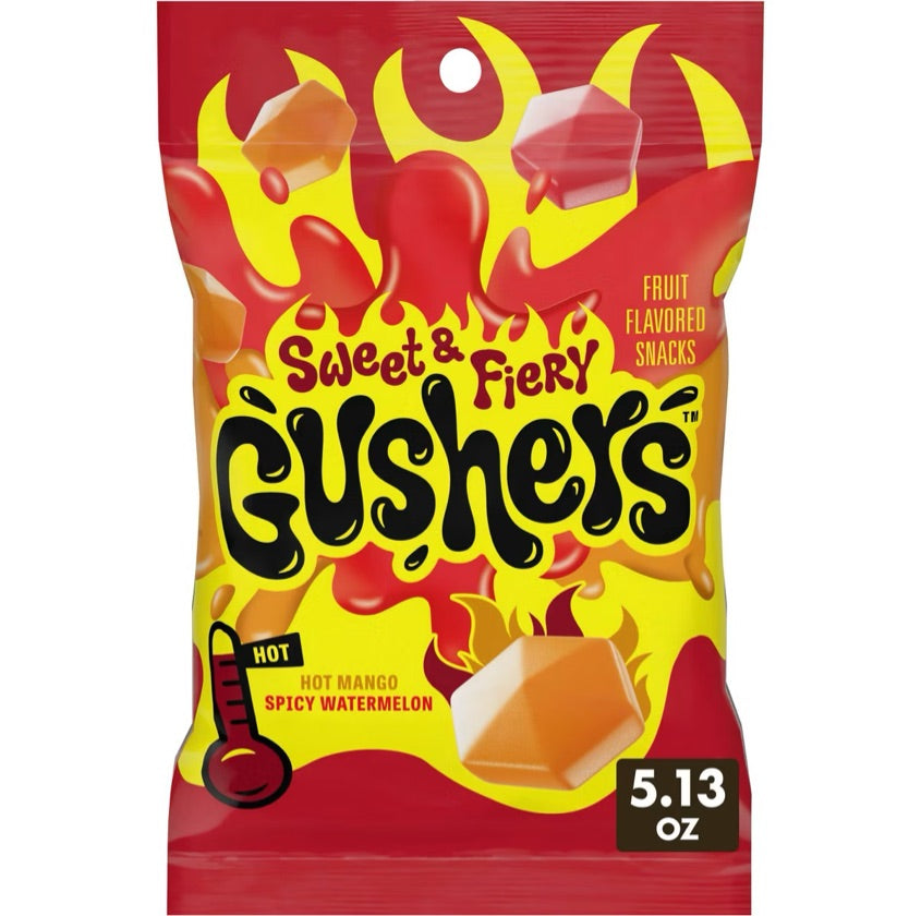 Gushers sweet and fire