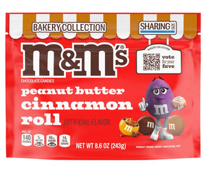 M&M peanut butter cinnamon