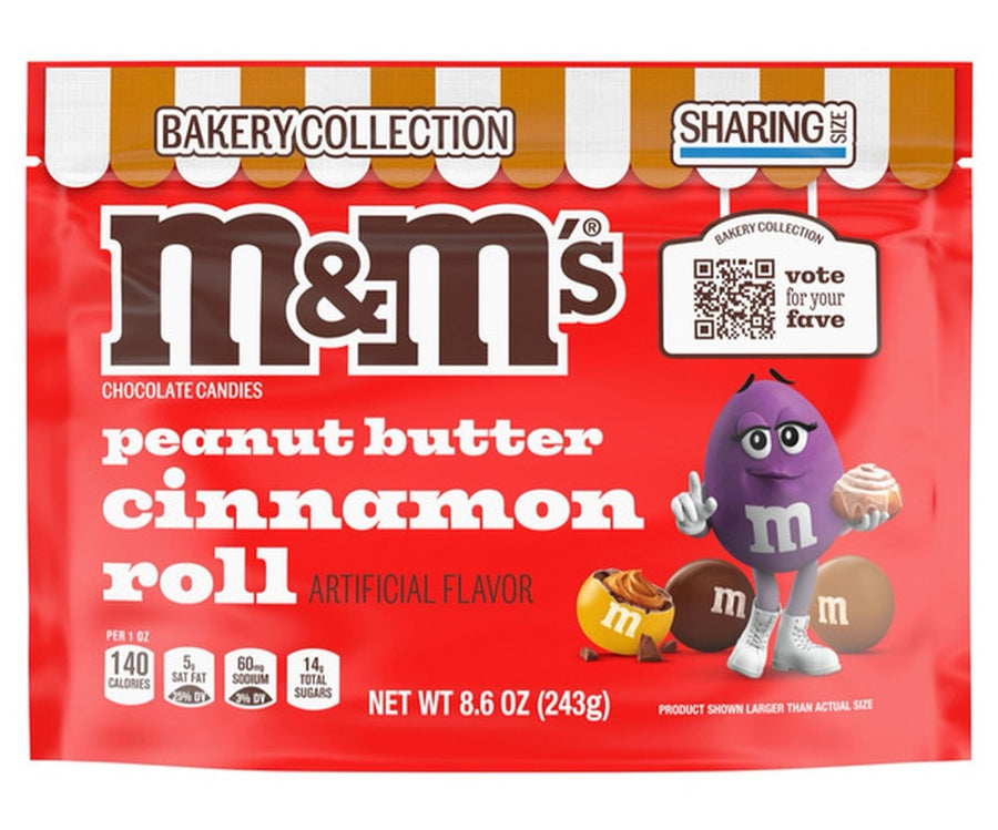 M&M peanut butter cinnamon