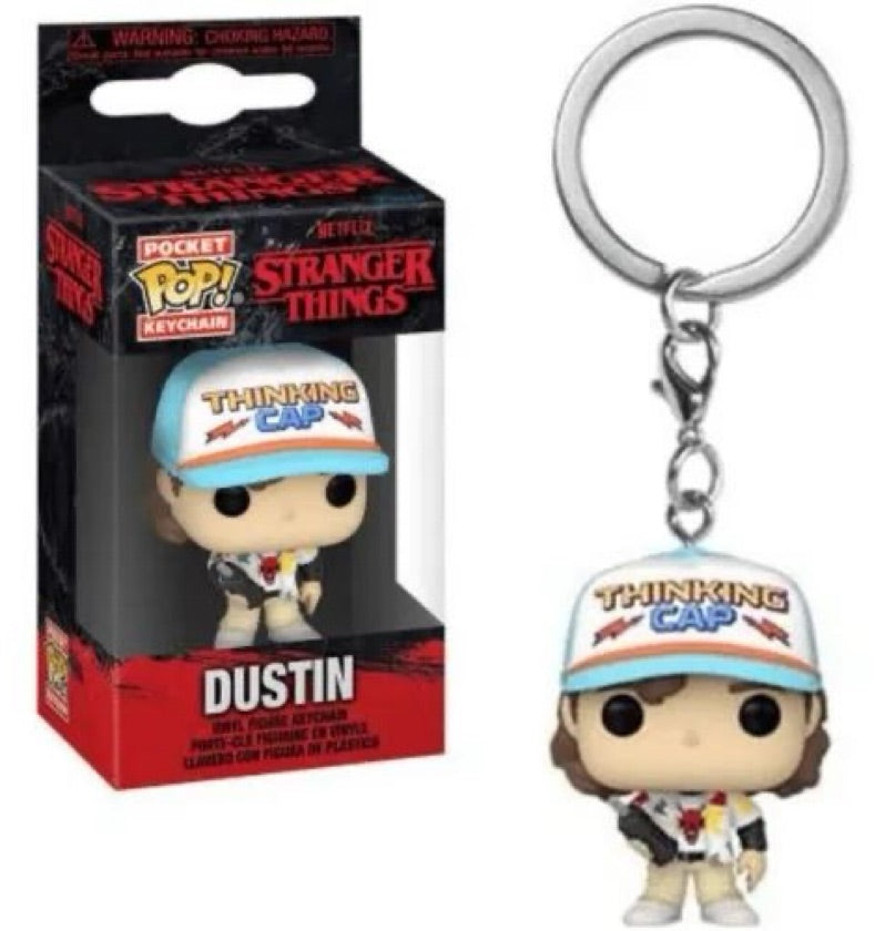 Funko pocket pop stranger things dustin (llavero)