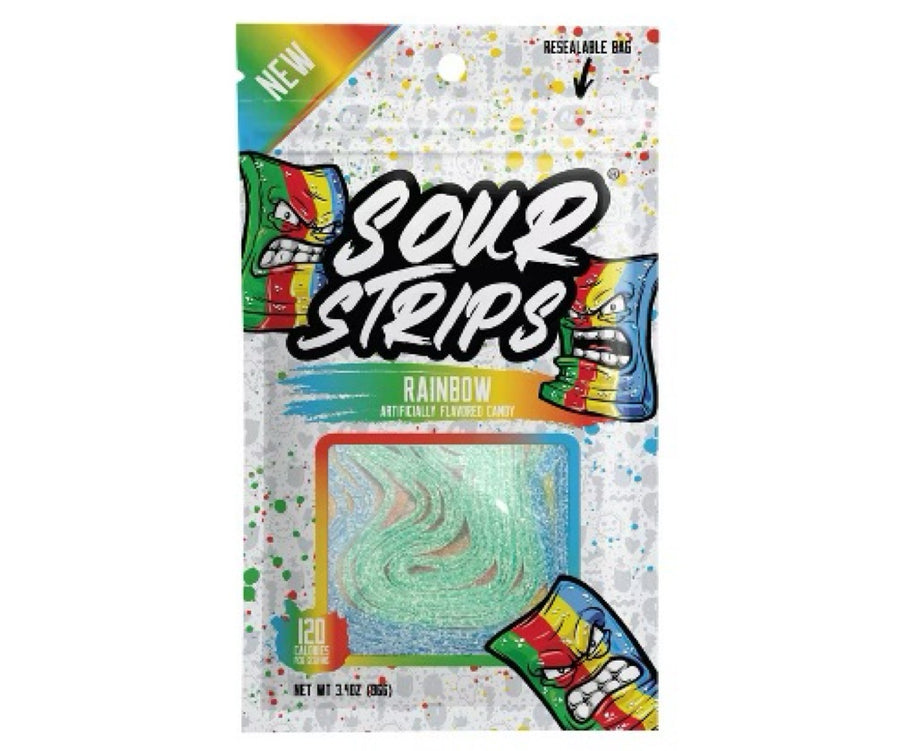 Sour strips 3.4oz rainbow