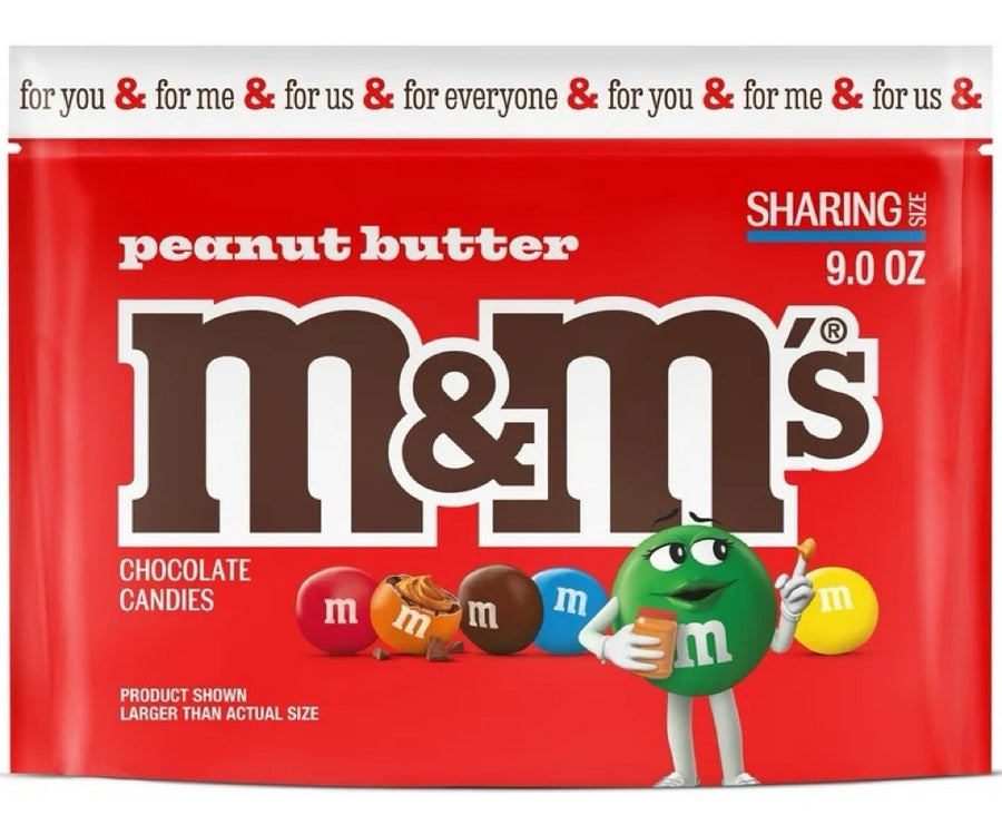 M&M peanut butter