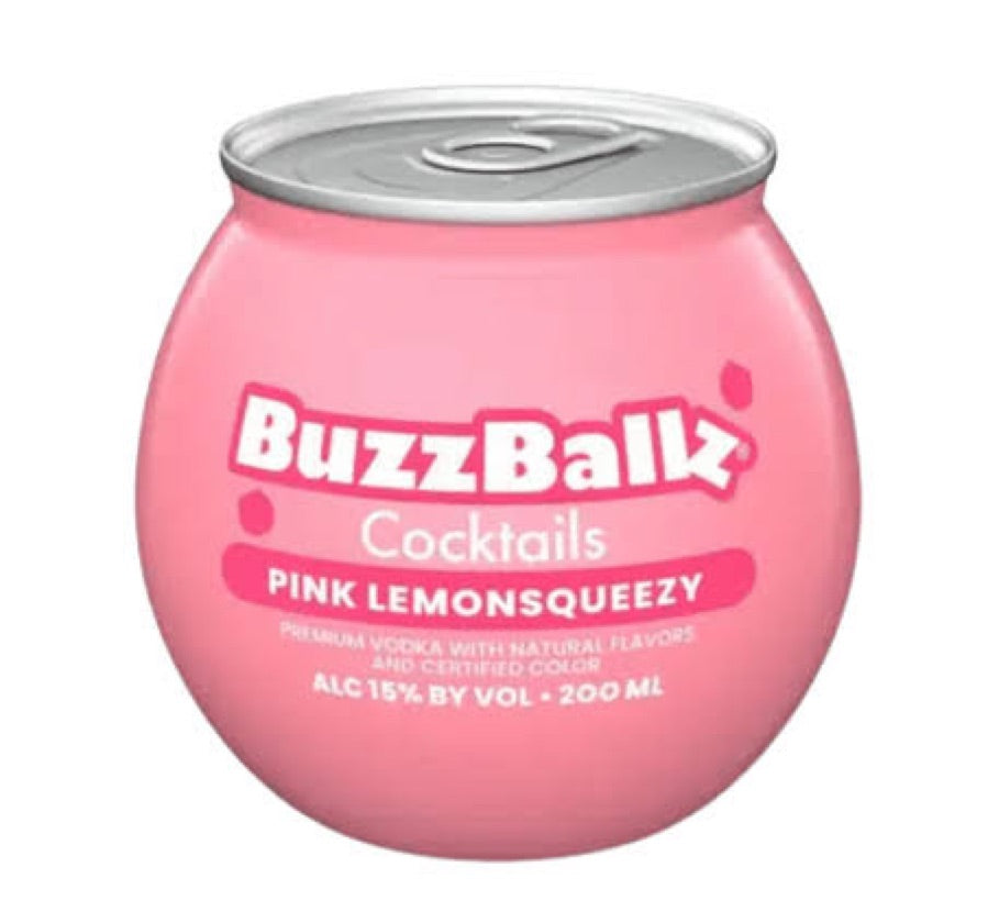 Buzz ballz pink 15% de alcohol