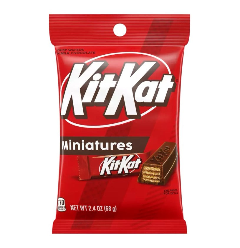 Kit kat miniatures 2.4 oz