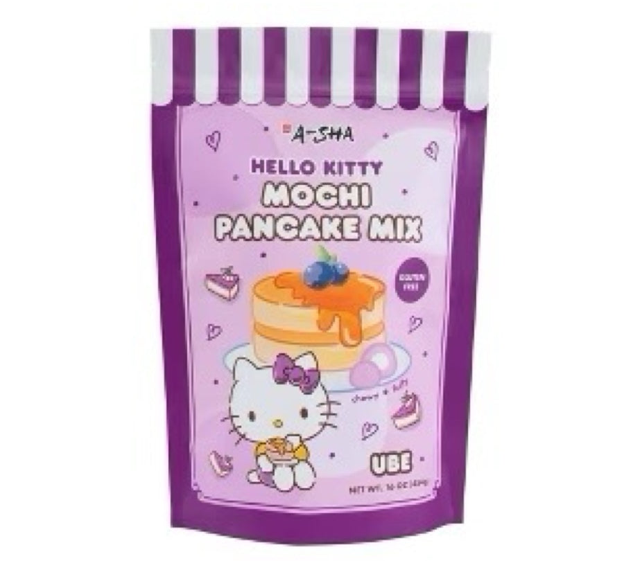 Hello kitty pancake mix gluten free ube