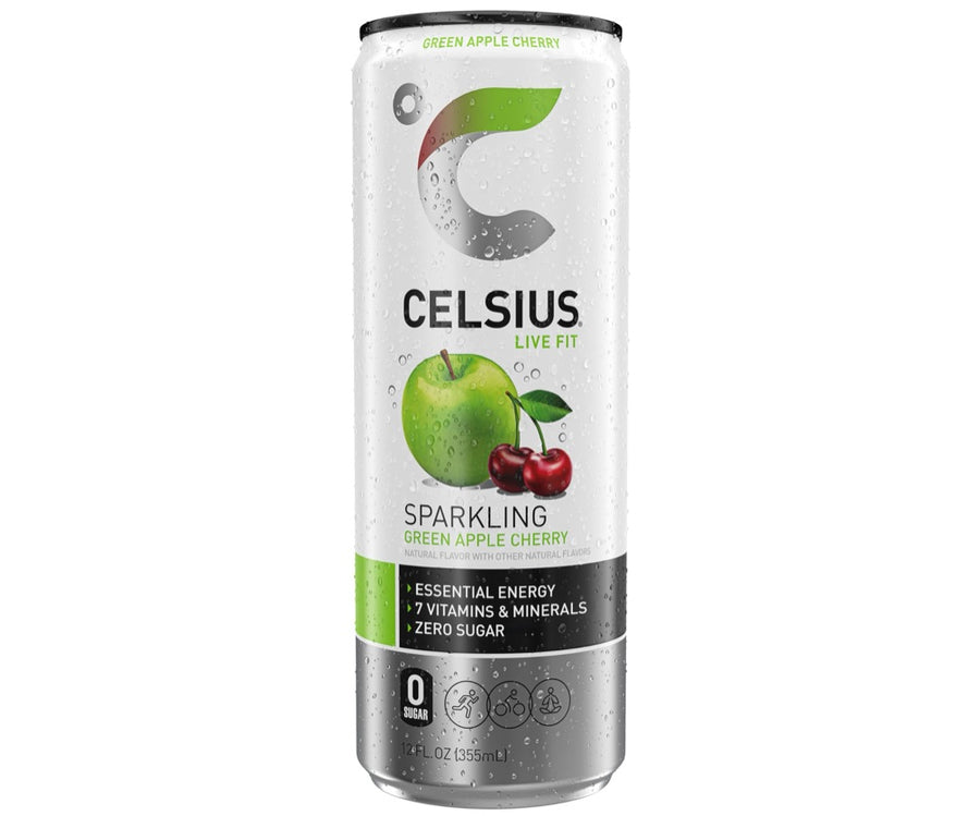 Celsius green apple cherry