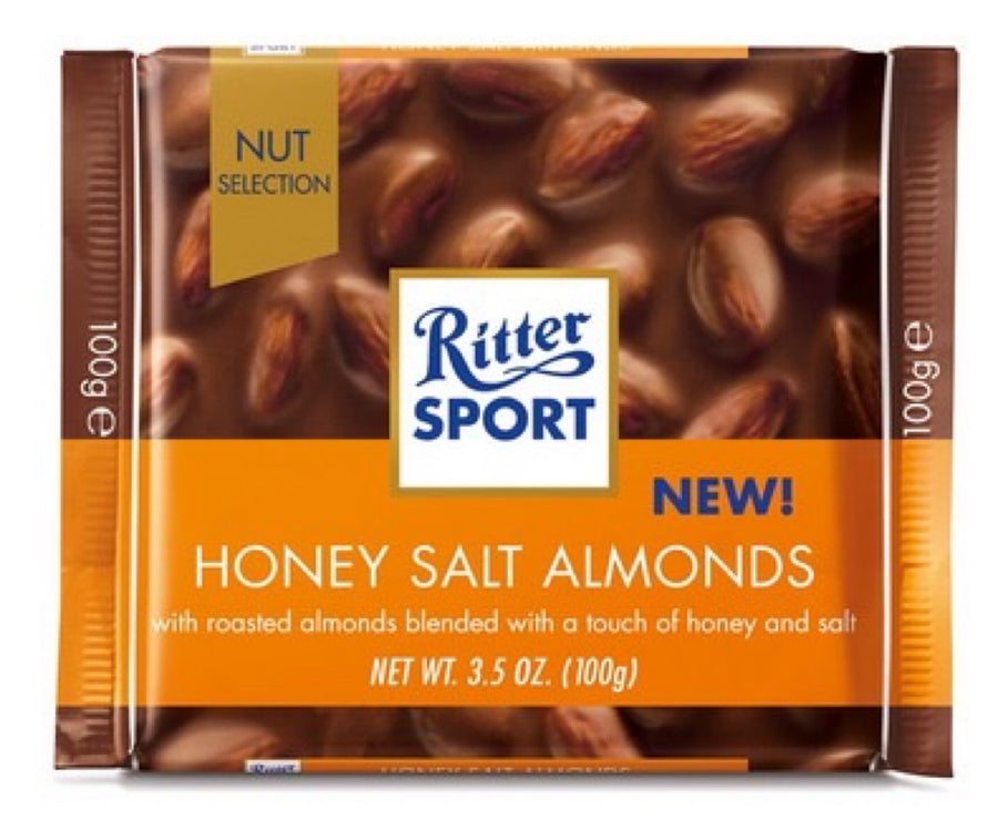 Ritter sport honey salted almonds
