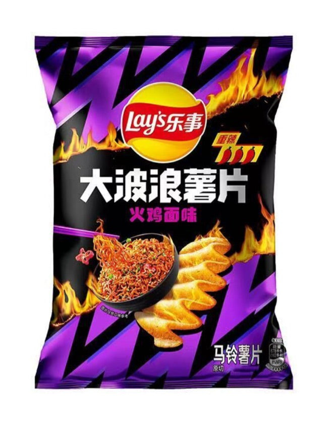 Lays wave noodles (corea)