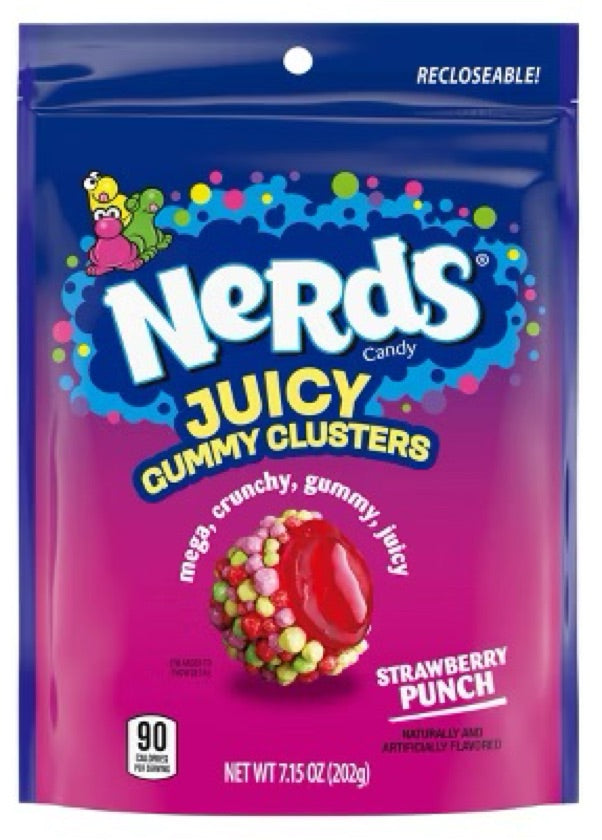 Nerds gummy clusters juicy