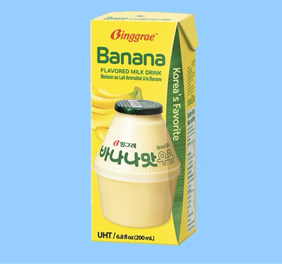 Banana milk Korean