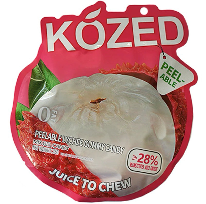 Kozed gomita pelable lychee