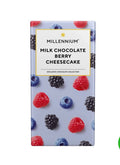 Millennium milk chocolate berry cheesecake