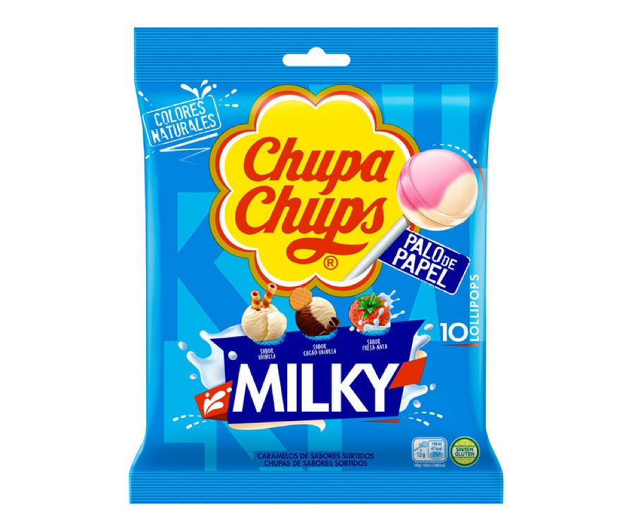 Chupa chups x10 milky