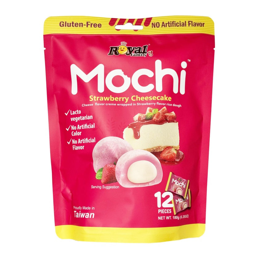 Mochis strawberry cheesecake x12
