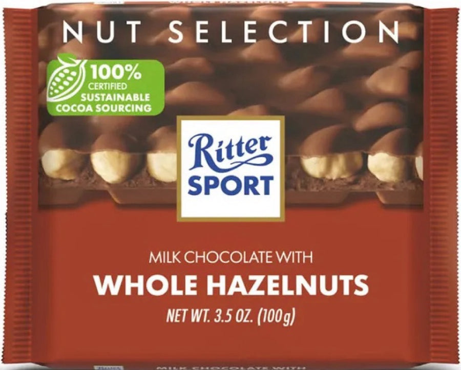 Ritter sport whole hazelnuts