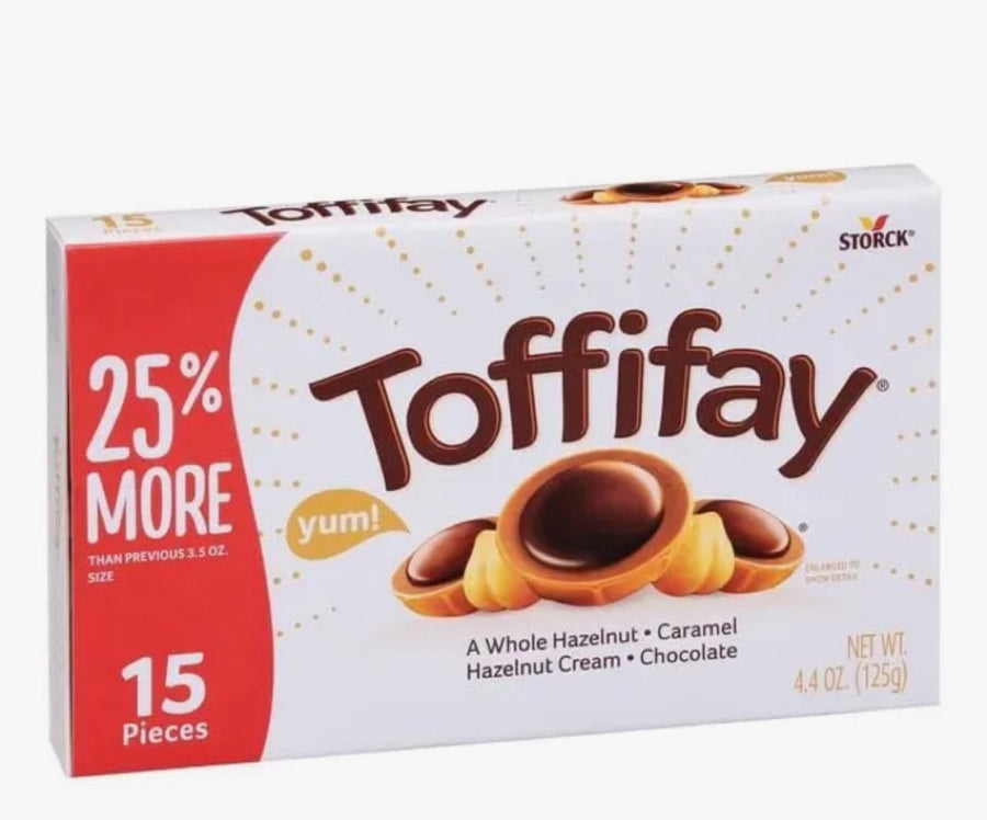 Toffifay caramelo avellanas y chocolate