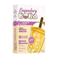 Boba tea passion fruit