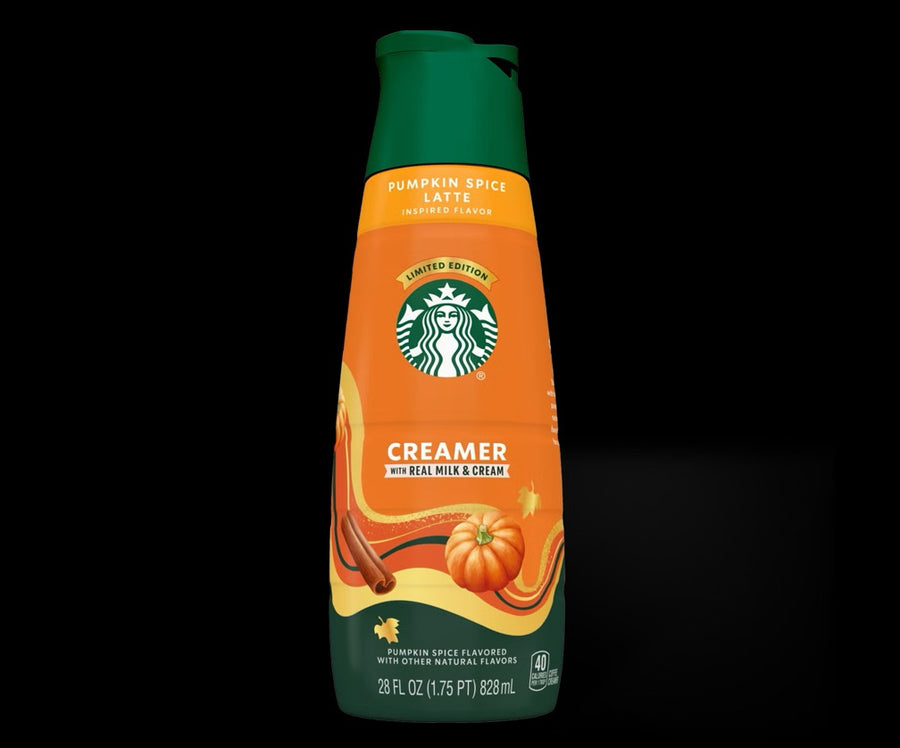 Starbucks creamer pumpkin latte