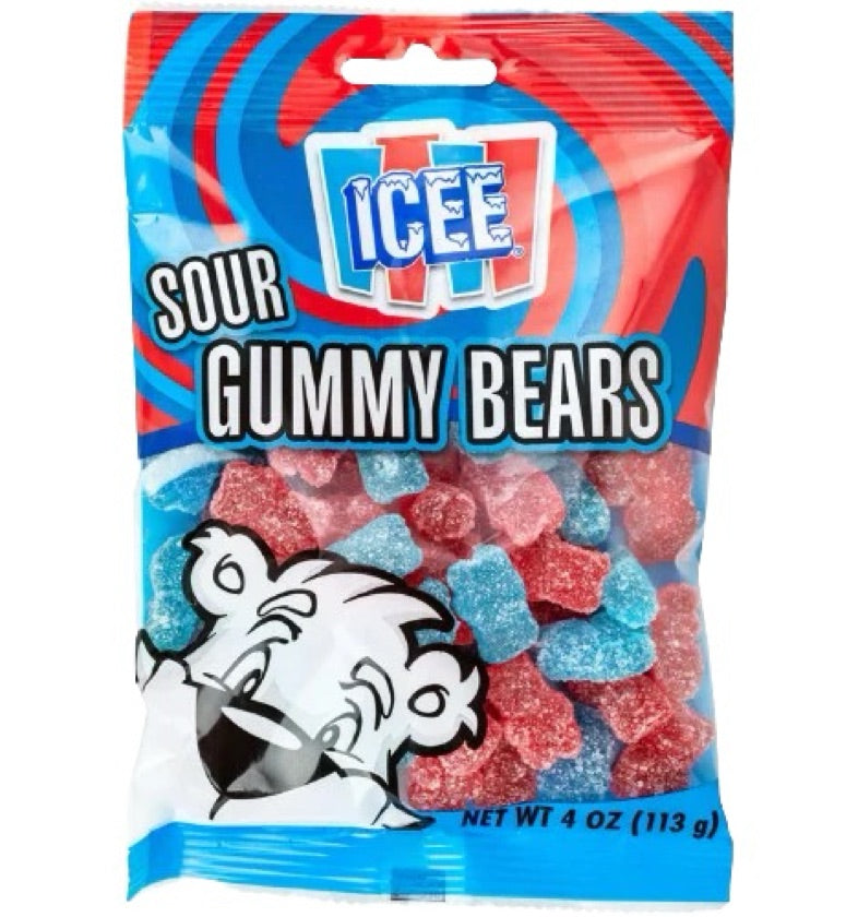 Icee sour gummy bears