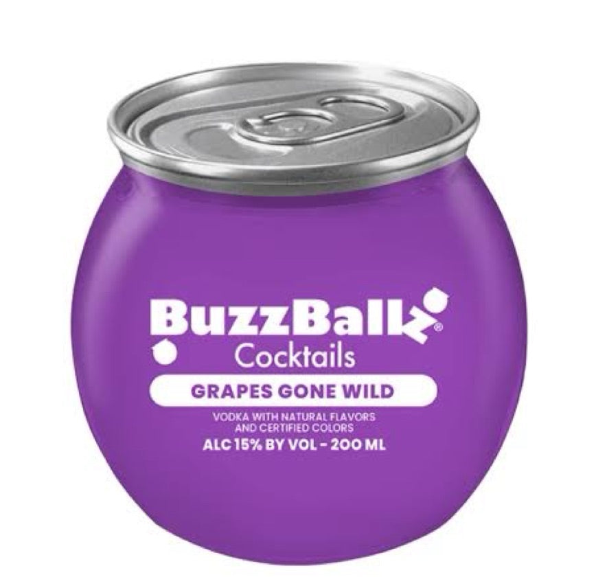 Buzz ballz grapes 15% de alcohol