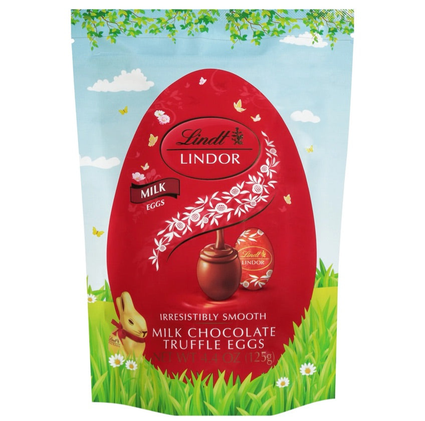 Lindt milk eggs