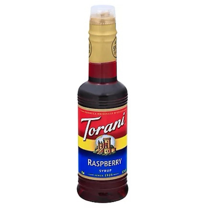Torani raspberry zero sugar