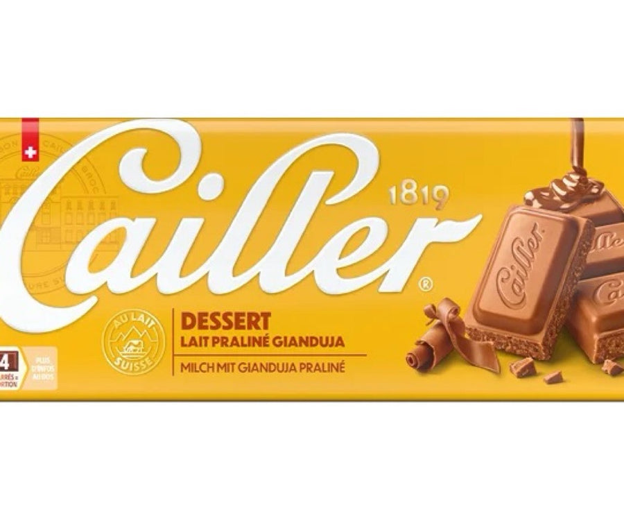 Cailler Dessert Lait Praliné Gianduja