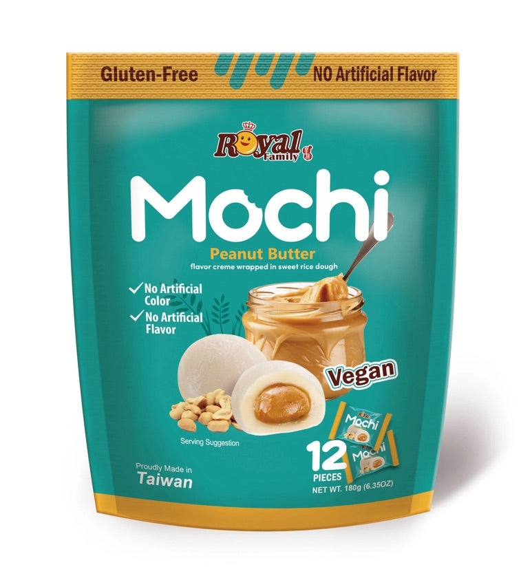 Mochis peanut butter x12 vegan