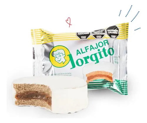 Alfajor Jorgito blanco