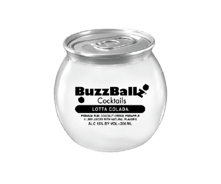 Buzz ballz piña colada 15% de alcohol