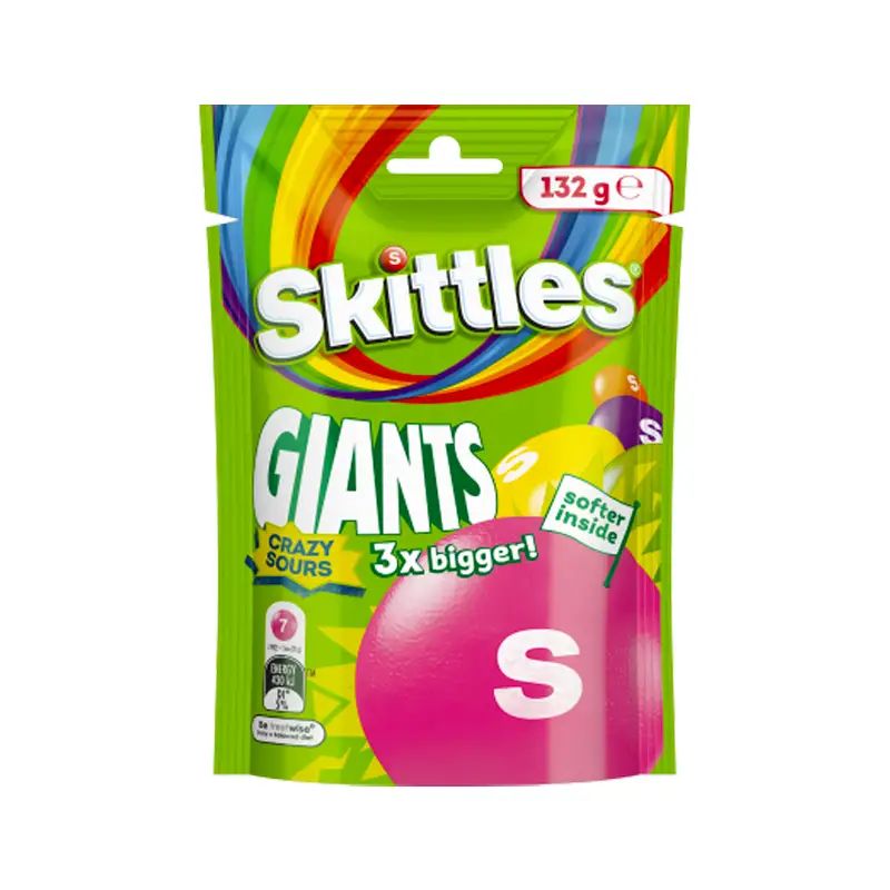 Skittles gigante sour 132gr
