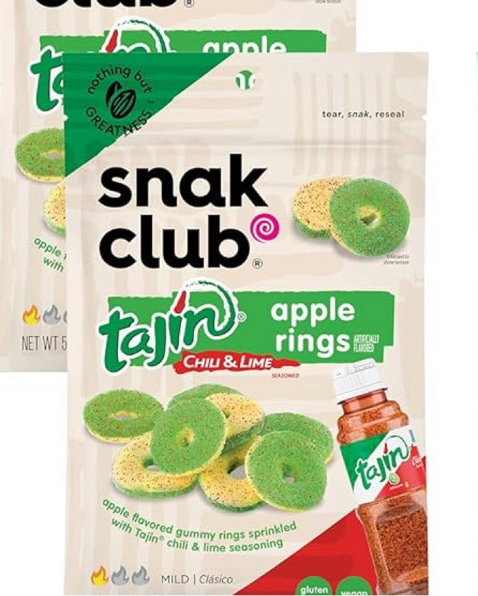 snak club tajin 2.5oz manzana verde