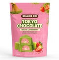 Cubitos matcha and strawberry