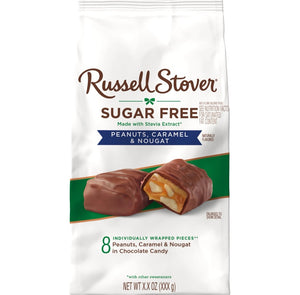 Russel peanuts caramel and nugat - sin azúcar t