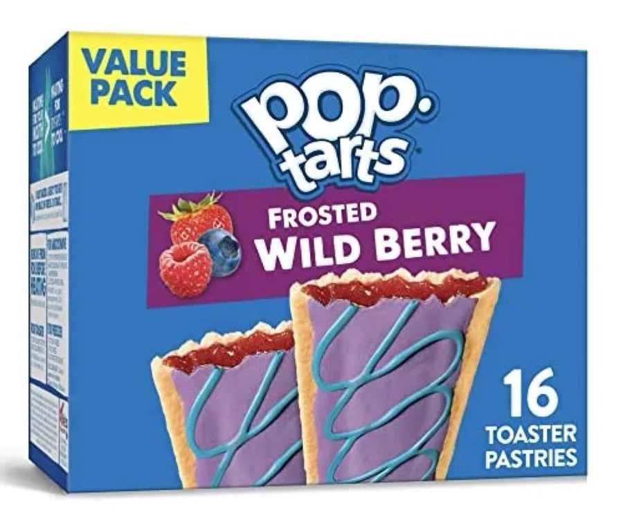 Pop tarts wild berry x2