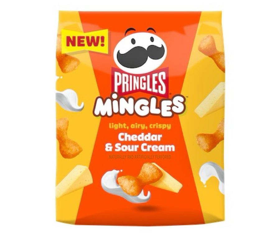 Pringles mingles queso chedar y sour cream