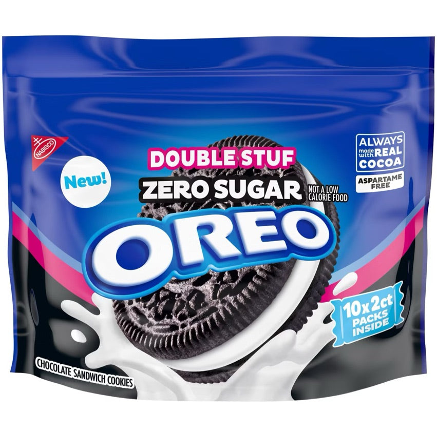 Oreo zero sugar double stuf