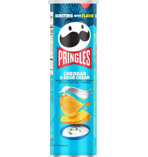 Pringles cheddar y sour cream
