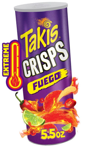 Takis crisps tarro fuego