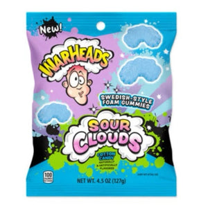 Warheads sour clouds cotton candy