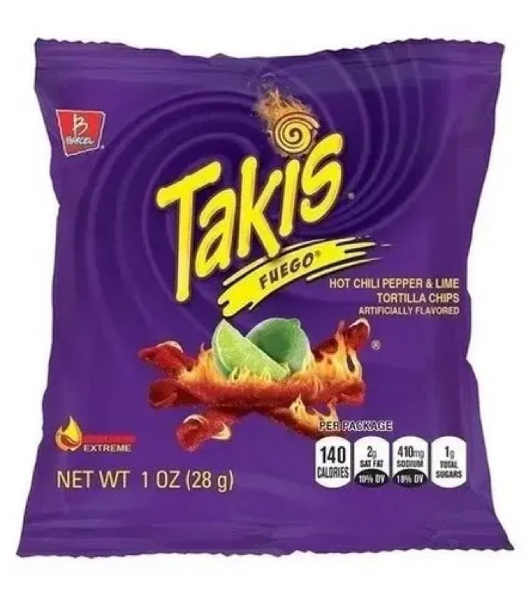 Takis fuego 1oz