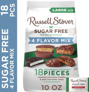 Russel 4 flavor mix - sin azúcar  x18