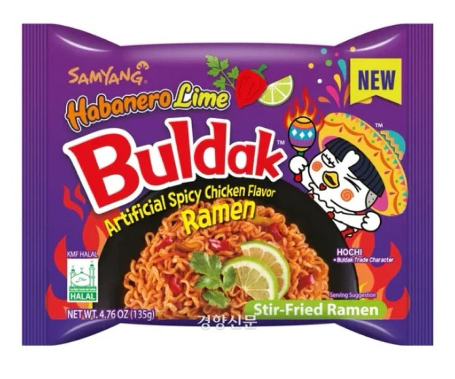 Buldak ramen habanero con limon