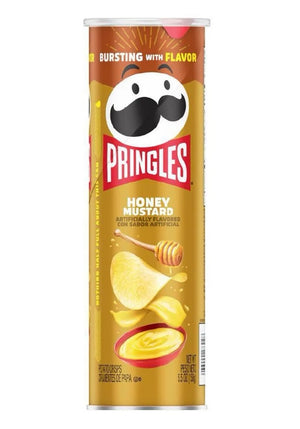 Pringles honey mustard (tarro un poco estropeado)