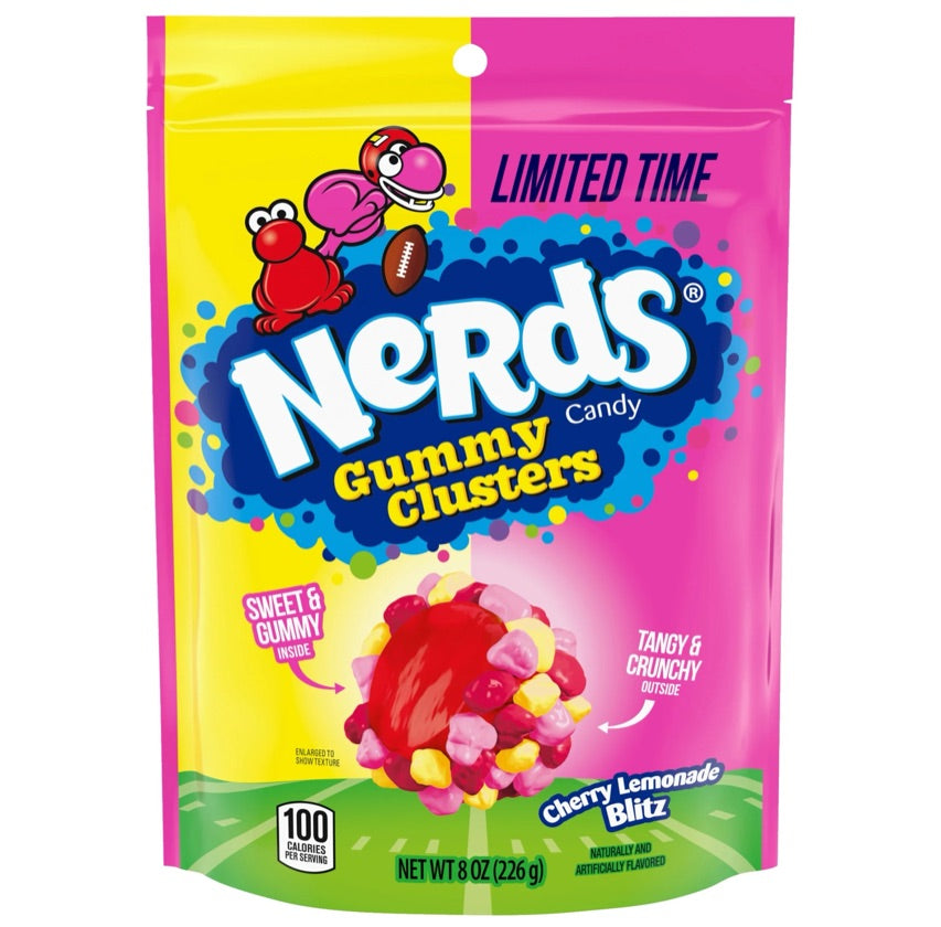 Nerds gummy cluster cherry lemonade 8oz (edición especial)