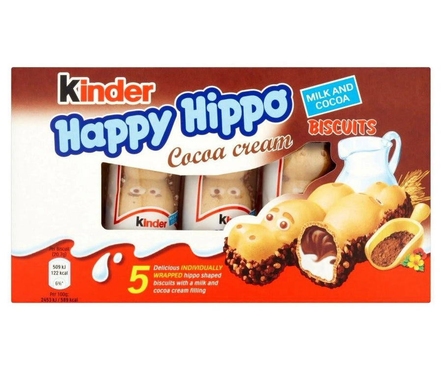 Kinder happy hippo cocoa x5