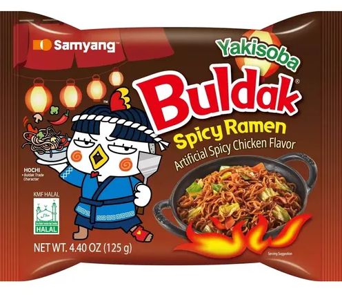 Buldak ramen yakisoba