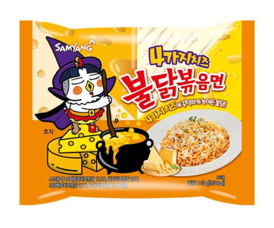 Buldak ramen cuatro quesos