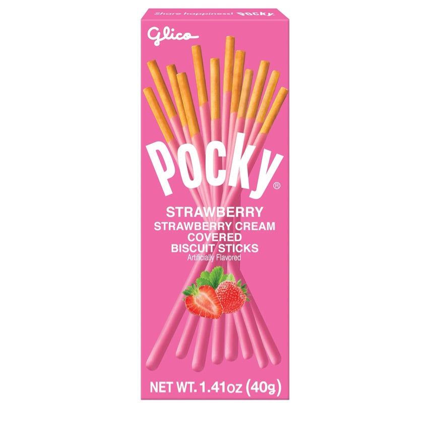 Pocky fresa pequeños